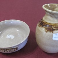 Pottery Bowl and Vase