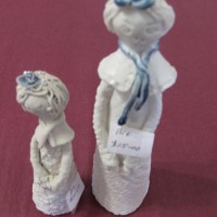 Pottery figurines
