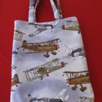 Library Bags 280 W X 350 D Airplanes